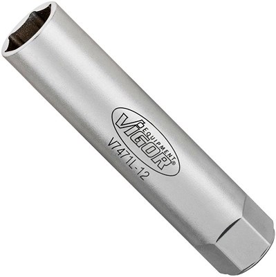 Vigor Steckschlüssel - lang - 12 mm [Hersteller-Nr. V7471L-12] von Vigor