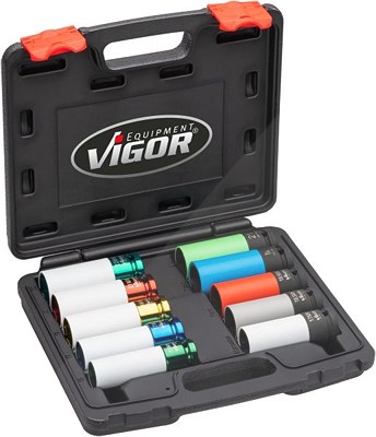Vigor Steckschlüssel Systeme 12,5 mm (1/2 Zoll) [Hersteller-Nr. V6312/10] von Vigor