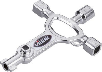 Vigor Baustellenschlüssel MasterKey Elektro [Hersteller-Nr. V4227] von Vigor