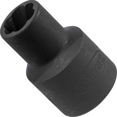 Vigor Spiralnutenausdreher-Einsatz - 1/2 - Schraubenausdreher - 10mm [Hersteller-Nr. V2405] von Vigor