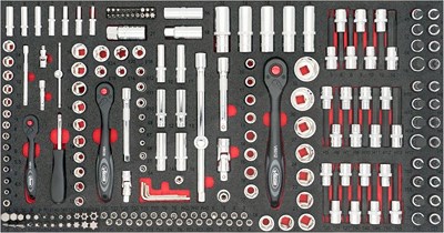 Vigor Steckschlüsselsatz 219-tlg. für Series XL [Hersteller-Nr. V4586] von Vigor