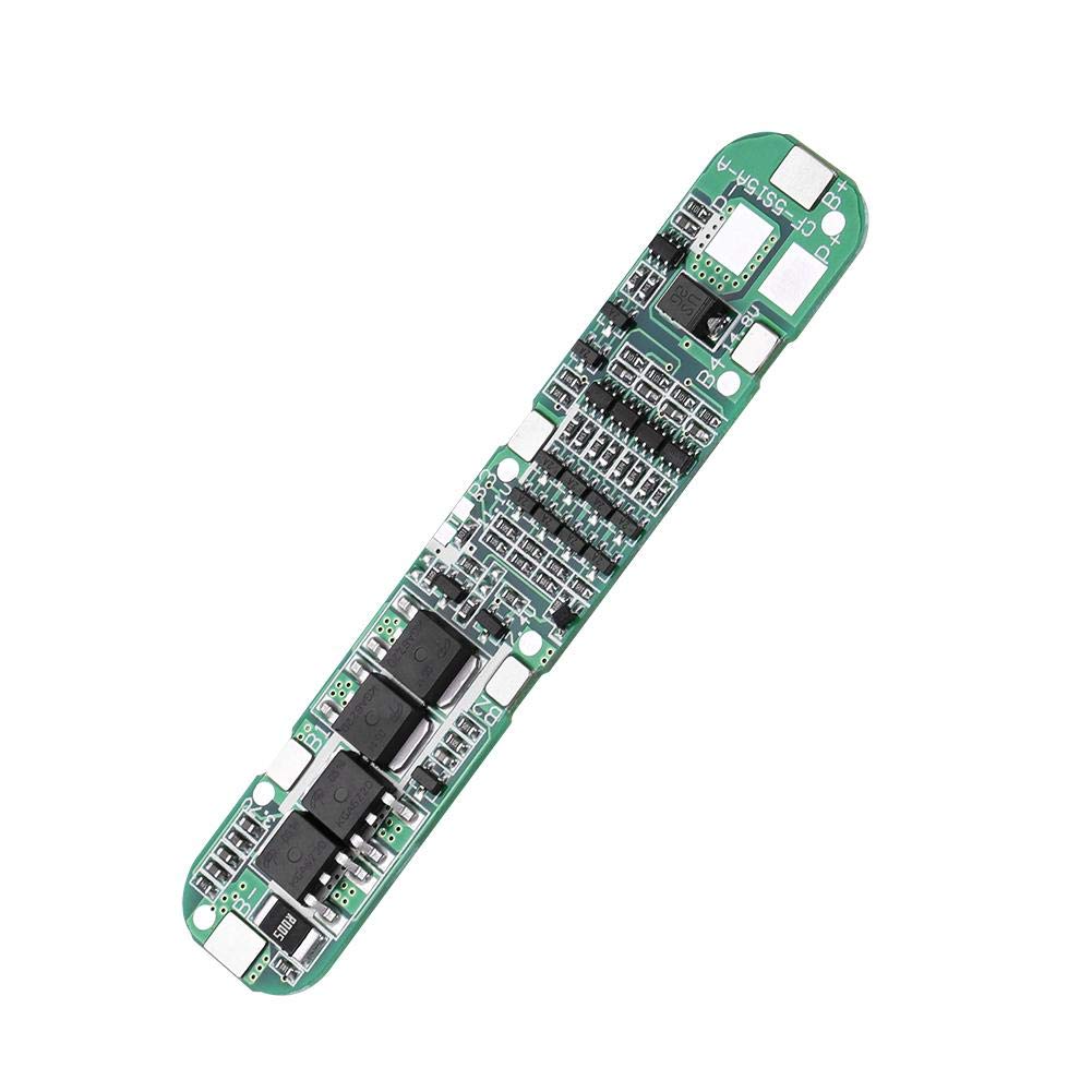 Batterieschutzmodul, 18,5 V / 21 V, 15 A, 5 S Li-Ionen-Batterie, BMS-Schutzplatine für Elektrowerkzeug 18560 Batterien unterstützen Überladeschutz, Überentladeschutz von Vikye