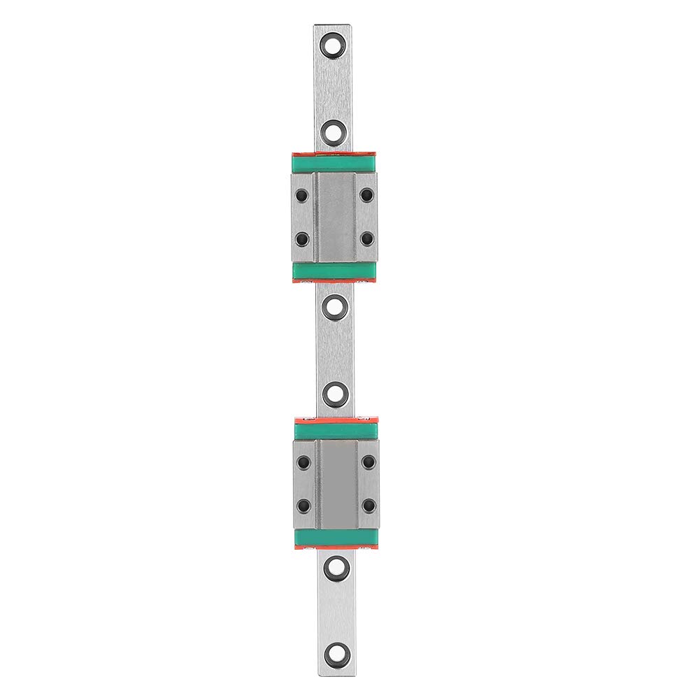 Linearführungsschiene, 150 mm Linearführungsschiene, MGN9B Linearführungsschiene 9 mm breit mit 2 MGN9B Schienenblock von Vikye