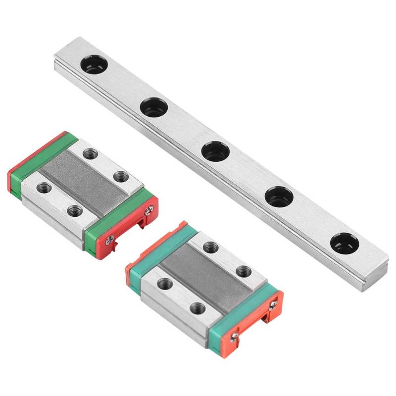 Linearführungsschiene, MGN9B 100mm Miniatur Linearführung mit Gleitblock für Automatische Geräte, Präzisionsmessgeräte und Viele Andere Maschinen von Vikye