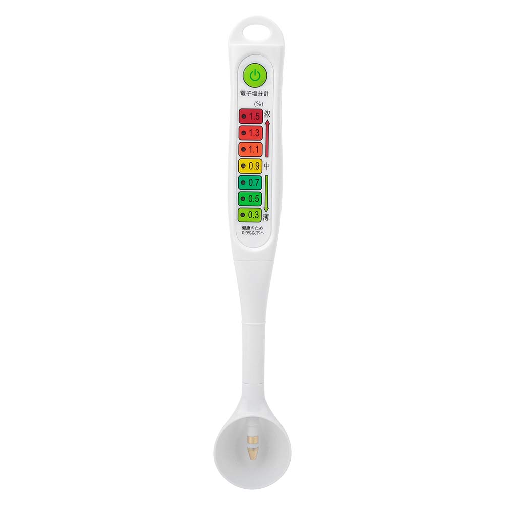 Salinometer, Food Liquid Salzgehalt Tester Meter Professionelle LED-Leuchten Präzises Salinometer zur Bestimmung der Salzkonzentration in flüssigen Lebensmitteln von Vikye