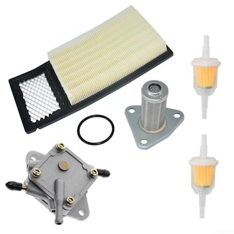 Vilgftyiet Kraftstoffpumpe und Luftfilter-Set für EZGO für Golfwagen 295cc 350cc TXT für Medalist 1994-2003 Ersatzteile 72021-G01 72144-G01 26591-G01 72368-G01 von Vilgftyiet