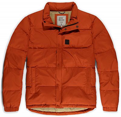 Vintage Industries Cas, Textiljacke wasserdicht - Orange - L von Vintage Industries