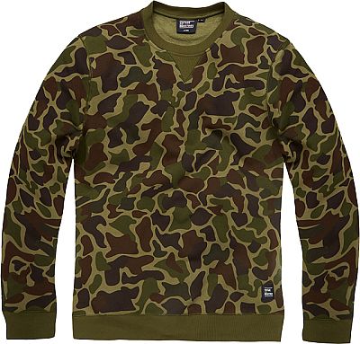 Vintage Industries Greeley Camo, Sweatshirt - Oliv/Dunkelbraun/Dunkelgrün - M von Vintage Industries