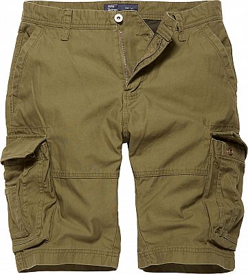 Vintage Industries Rowing, Cargo-Shorts - Oliv - XS von Vintage Industries