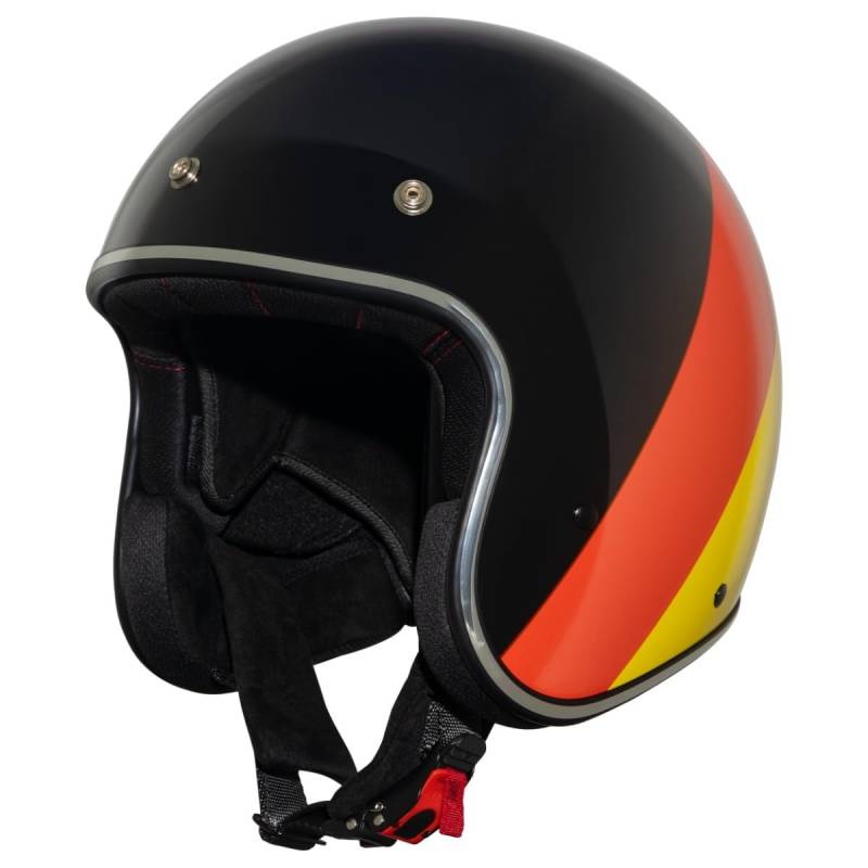 VINZ Jama Jethelm | Roller Helm / Mopedhelm Herren und Damen | in Gr. XS-XXL | ECE 22.06 Zertifiziert | Erhältlich Germany von Vinz