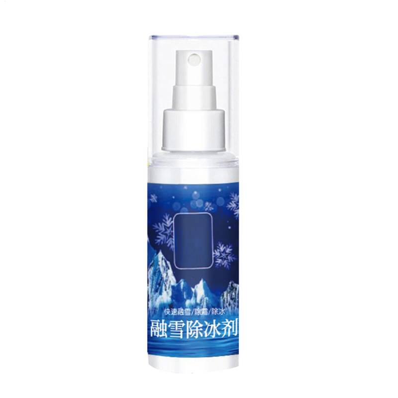 Virtcooy Auto-Windschutzscheiben-Enteisungsspray, Windschutzscheiben-Enteisungsspray - 100 ml Auto-Schneeschmelzmittel,Winter-Autozubehör, Schneeentferner für Autos, Schneereiniger für von Virtcooy