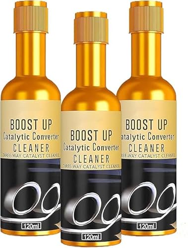 Glamatic Catalytic Cleaner, Glamatic Boost Up Catalytic, Car Exhaust Handy Cleaner, Fuel and Exhaust System Cleaner,Easy to Clean Car Cleaner Catalyst,Fixes Rough Running Engines (3 pcs) von Vitrywei