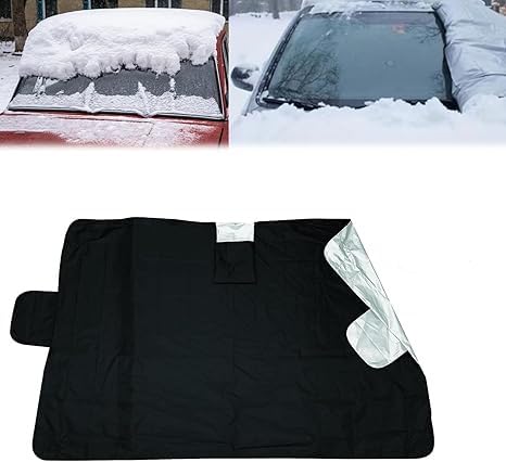 Weatherforce 360 All-Weather Sunshade Ice Cover 2pk,360 All Weather Windshield Cover,All Seasons Sunshade Ice Cover,Windshield Protector from Ice and Snow,Fits for Any Car (1 pcs) von Vitrywei