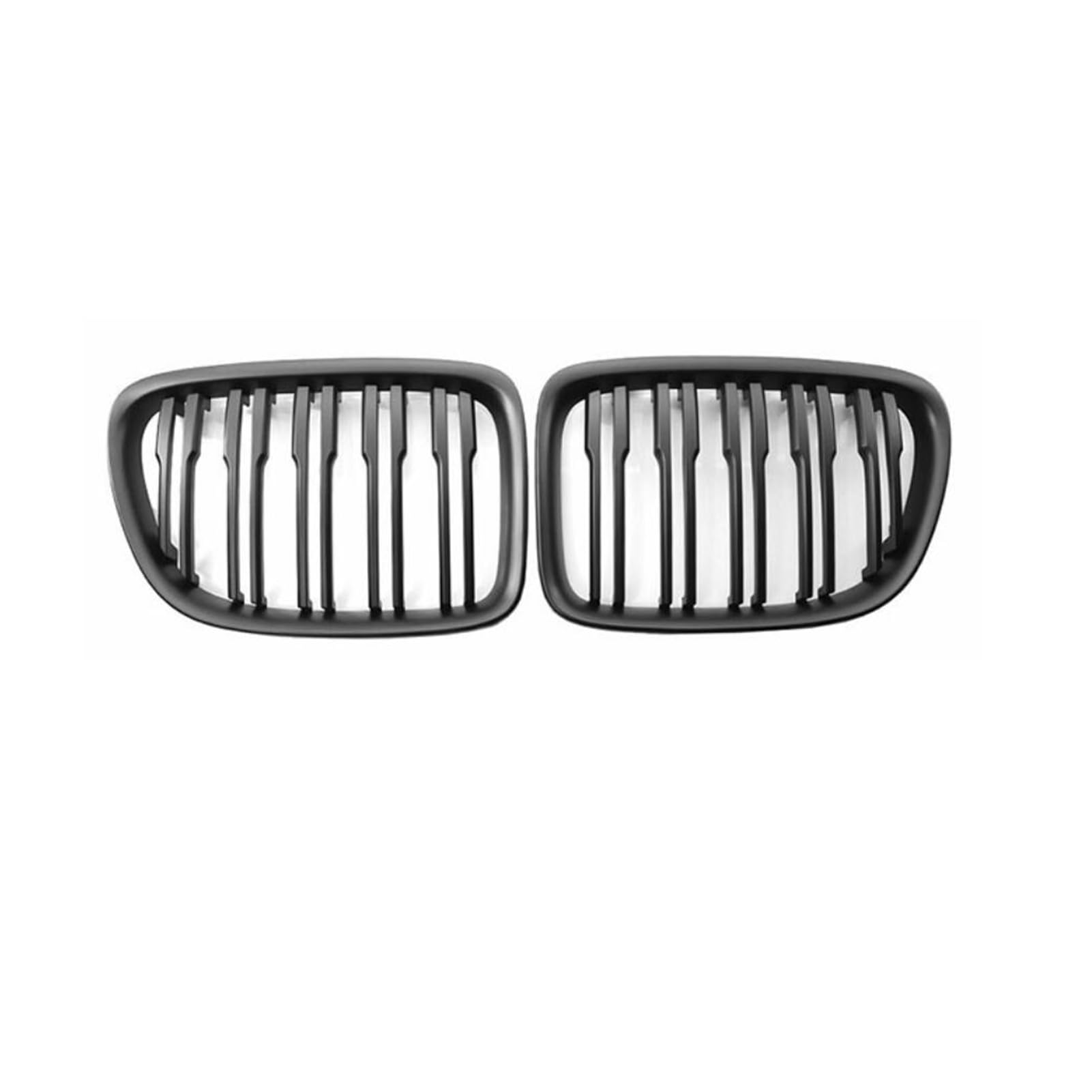 Viviance Auto Stoßstange Kühlergrill Gitter kompatibel mit BMW E84 X1 18i 20i 25i 28i 2010-2015 - Mattschwarz von Viviance