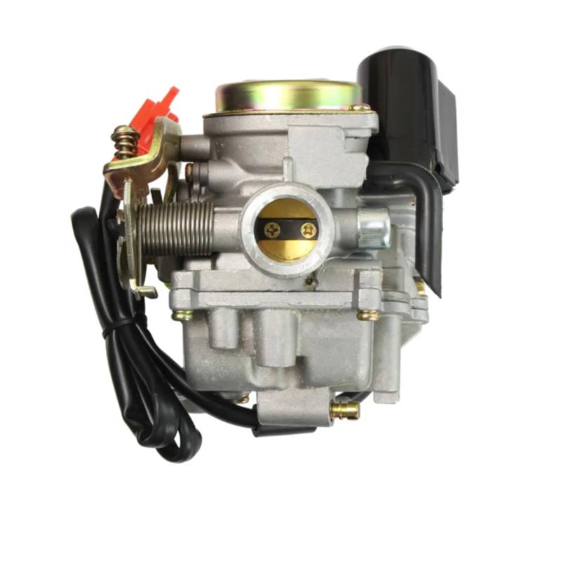 Viviance PD19J 19mm Motorräder Vergaser Elektrischer Choke kompatibel mit GY6 48 50 60 80CC 139QMB 139QMA ATV Motorrad Vergaser - PD19J von Viviance