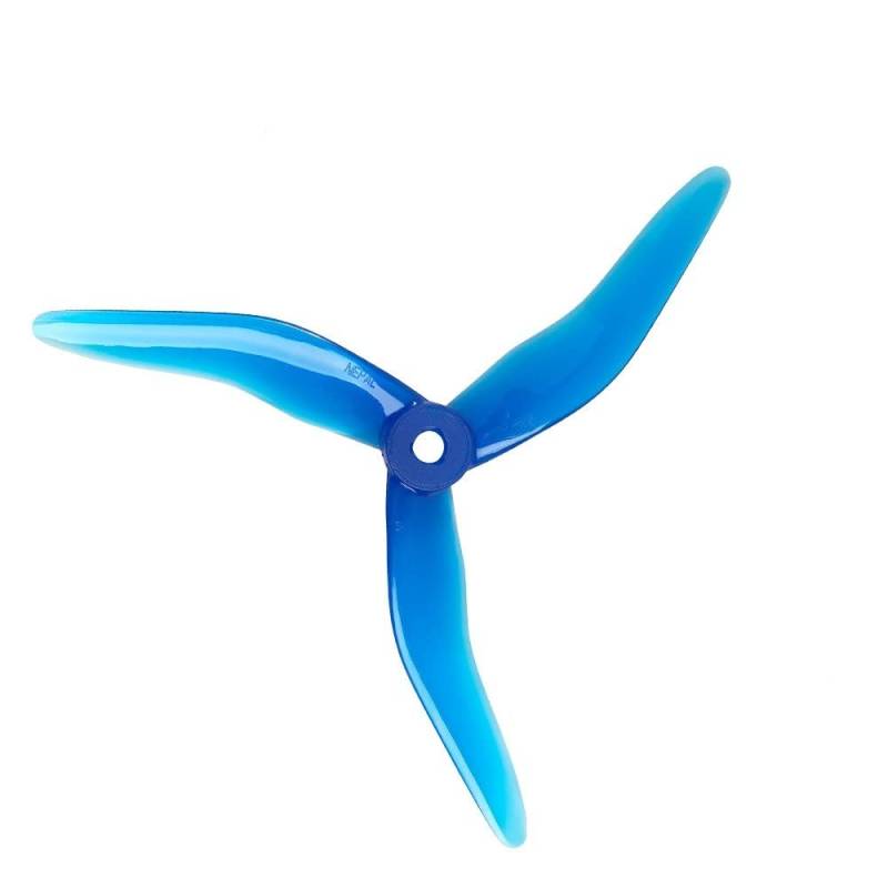 24 PCs /12 Paar Fit For Foxeer Dalprop Nepal N1 N2 5143 3 Klinge FPV Propeller CW CCW Popo Freestyle Fit For Rc Drohne FPV Rennen 51433 Drohne RC Zubehör(12 Pairs Blue N1) von VividCore