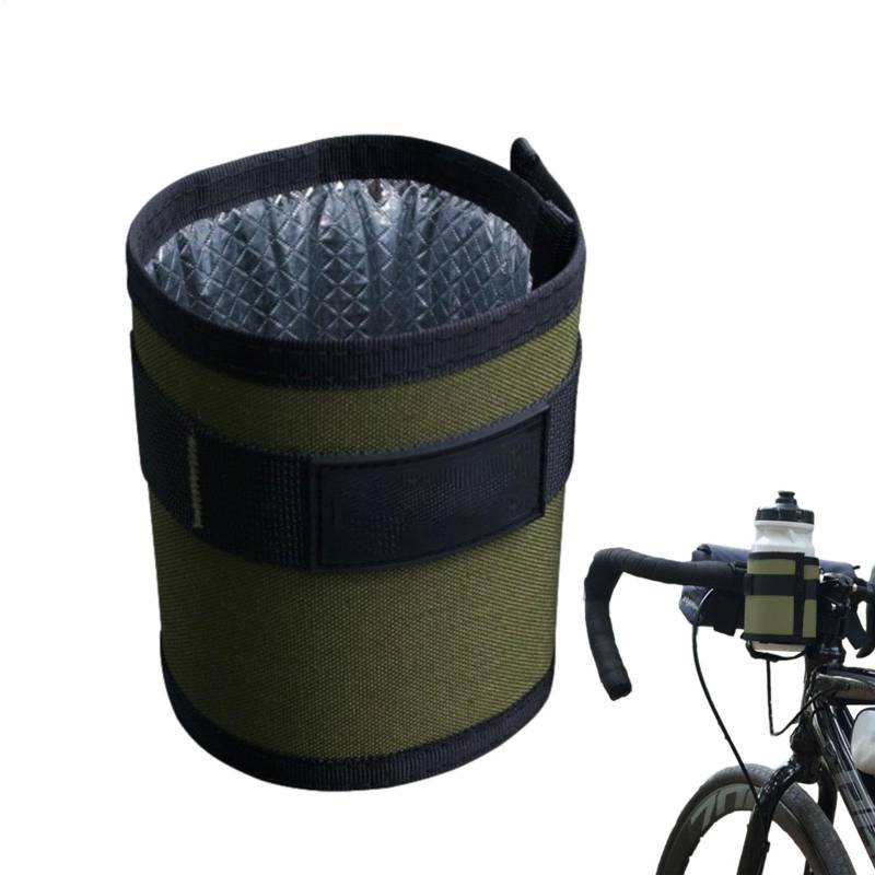 Vllold Fahrrad-Getränkehalter, Lenker, große Kapazität, Wasserkocherhalter, tragbare Fahrräder, Wasserkocher-Tasche, Motorrad-Getränketräger für 907 ml Wasserflaschen von Vllold