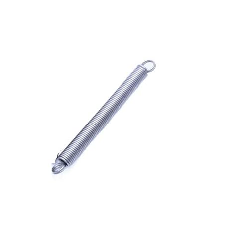 1 Stück Zugfeder, Stahlverlängerungsschraubenfeder, Drahtdurchmesser 1,5 mm Außendurchmesser 15 mm Ringhaken-Zugfeder,(80mm (1Pcs)) von Voirrow