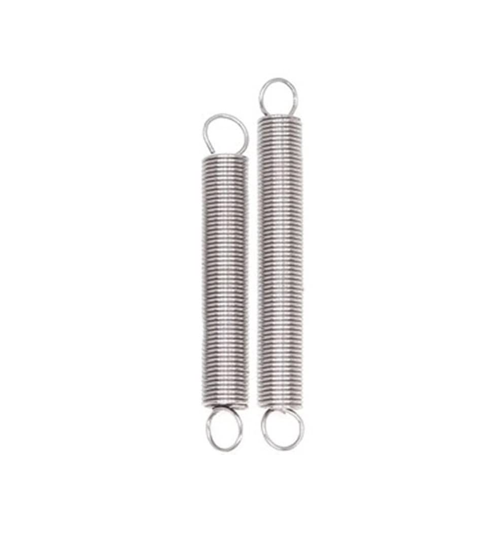 10 Stück 304 Doppelhaken, kleine Zugfeder, Hardware-Zubehör, Drahtdurchmesser 0,4 mm, Außendurchmesser 3 mm, Länge 15–50 mm(50mm) von Voirrow