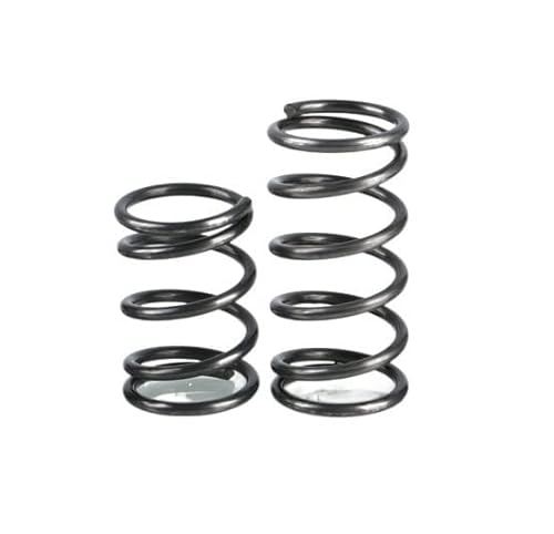 2 Stück stoßdämpfende Druckrückstellkompression zylindrisch schraubenförmige Spiralfeder Backspring komprimierte Feder 65Mn Stahl WD 5,0 mm benutzerdefiniert(30mm(2pcs),58mm- 5.0mm) von Voirrow