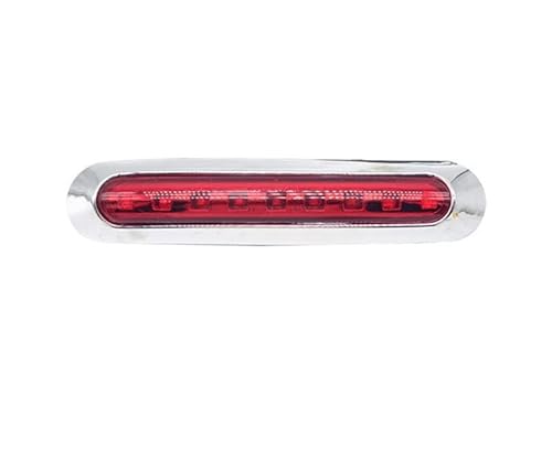 Voirrow 1pc 12V / 24V LKW Wasserdichte Seitenmarkierungsleuchte Seitenlicht Blinkerleuchte Van Caravan LKW Anhänger Umrissleuchte(Large Size Red) von Voirrow