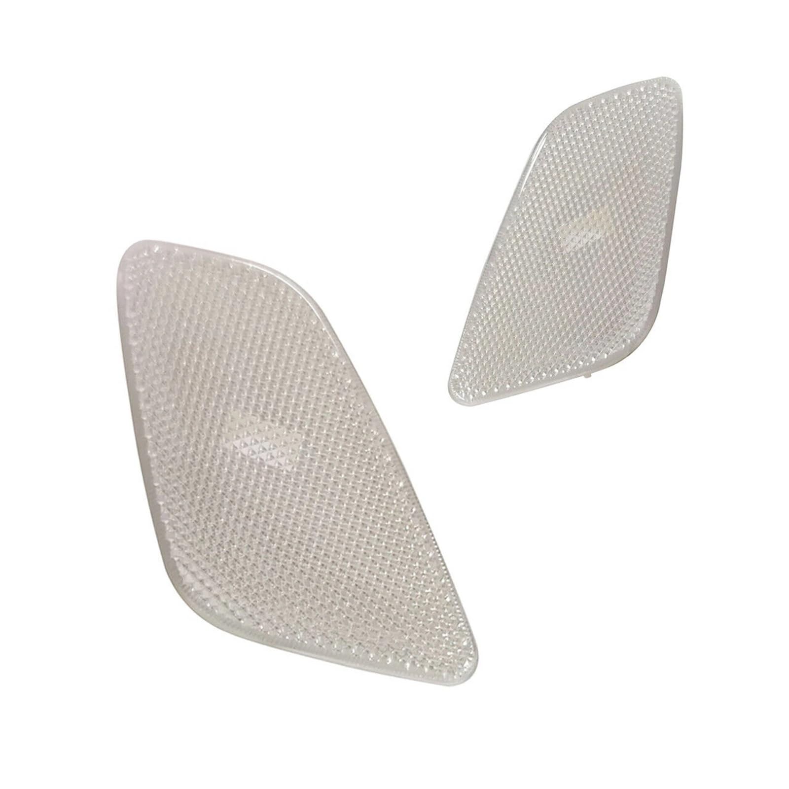 Voirrow 2 Stück Seitenblinker for 1997-2006 Jeep Wrangler TJ Kotflügel vorne Ecke Seitenmarkierungsleuchte klar(Clear lens) von Voirrow