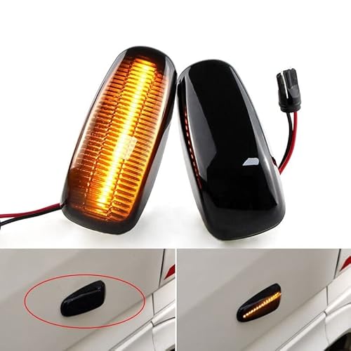 Voirrow 2 stücke Seitenmarkierung Blinker Lampe for W124 A124 C124 W210 W202 W140 W208 for Vito W638 96-03 von Voirrow