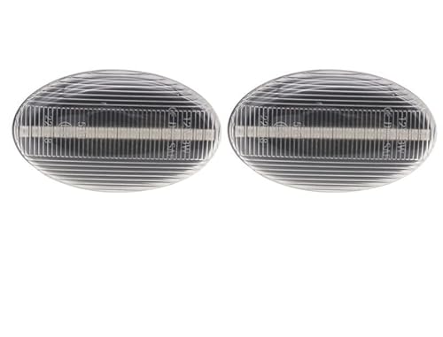 Voirrow 2x Dynamische Seitenmarkierungsleuchte Repeater Blinker Seitenmarkierungsleuchte for Subaru Impreza Wrx 02–07 Forest 01–05 Liberty 00–03(Normal Clear) von Voirrow