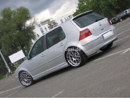 Golf 4 IV R32 Jubi Kid Frontlippe, Heckansatz, Seitenschweller Tuning R Line von Volkswagen