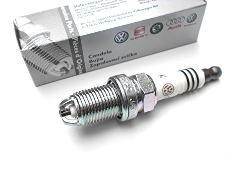 Volkswagen Original Zündkerze für VW 1.4/1.6 - SPARK PLUG - 18mm - Auto - 1 Stück von Volkswagen