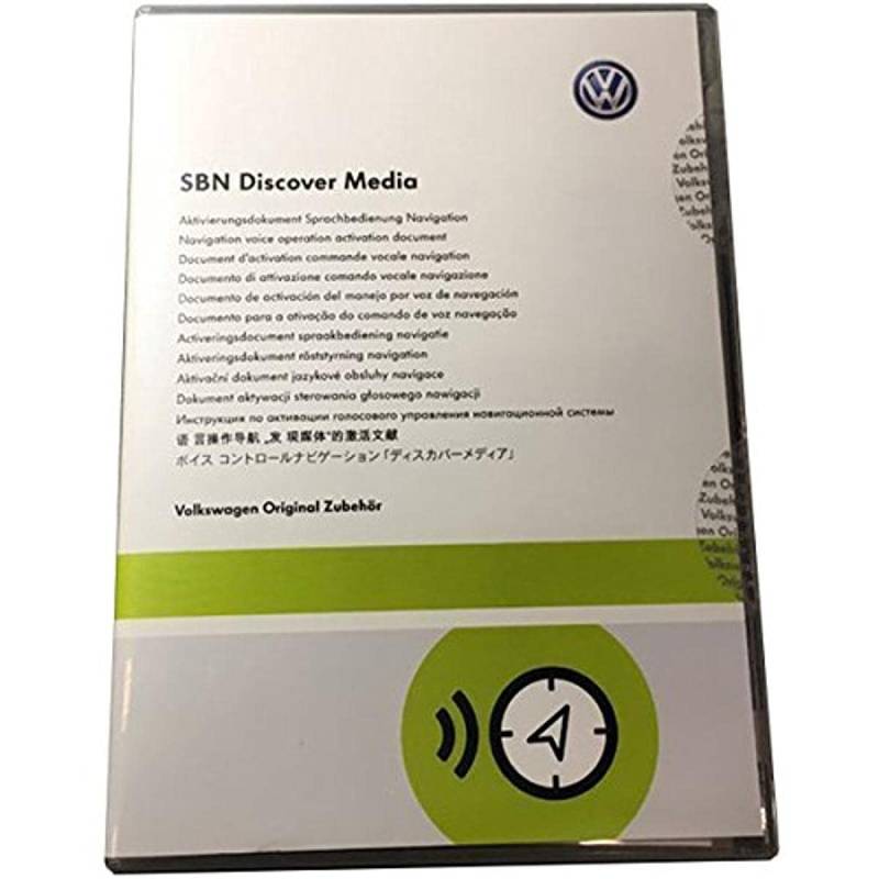 Volkswagen Original VW Software Upgrade Sprachbedienung (Discover Media) Sprachsteuerung Nachrüstung 5G0054802A von Volkswagen