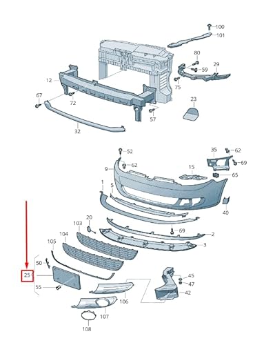 Passend für Kennzeichenhalter vorne für VW GOLF VI 5K MK6 5K0807285C9B9 von Volkswagen