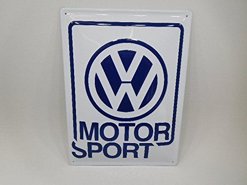 VOLKSWAGEN Original VW Blechschild Metall VW Motorsport – zcp904311 von Volkswagen