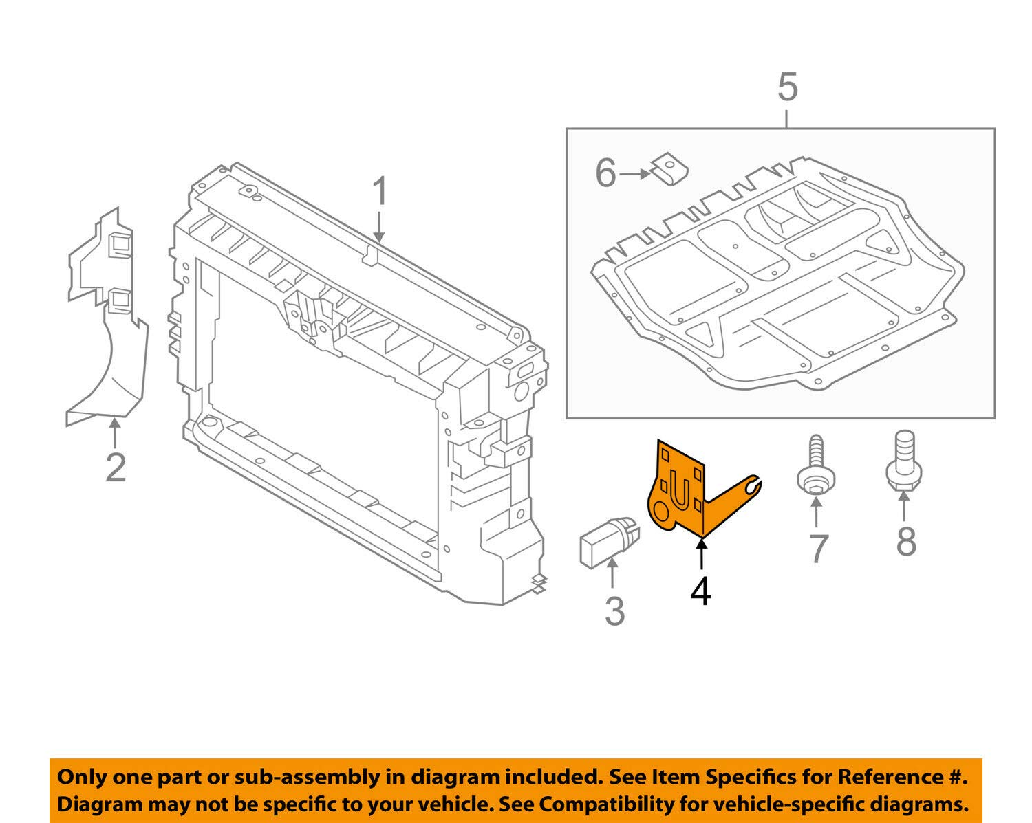 VW Original Halter Fur Aussentemperaturfuhler - 5M0820536A von Volkswagen