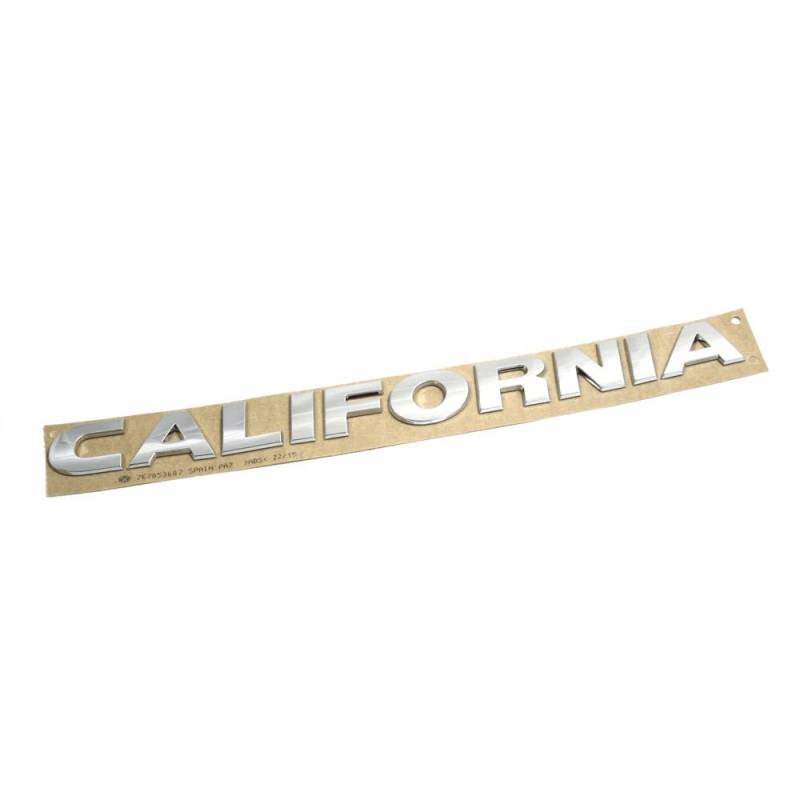 VW T5 / T6 California Schriftzug hinten Original Emblem Chrom Heckklappe von Volkswagen