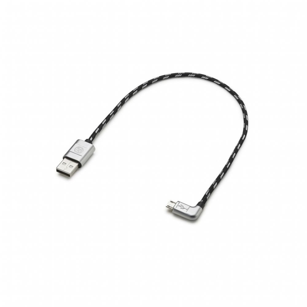 Volkswagen Original Anschlusskabel USB-A auf Micro-USB Adapter Premium Kabel 000051446R von Volkswagen