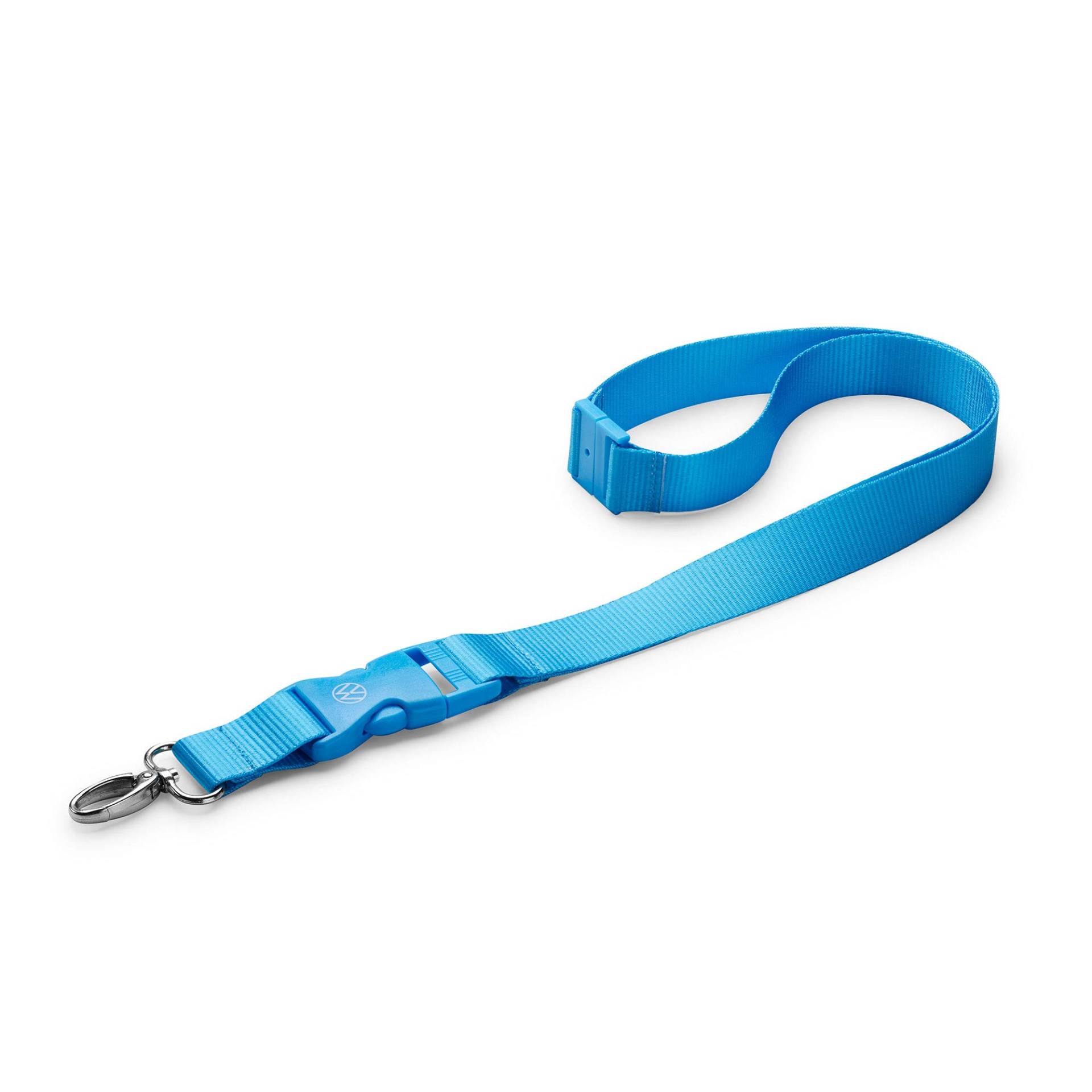 Volkswagen 000087610AHOHN Schlüsselband Lanyard, hellblau von Volkswagen