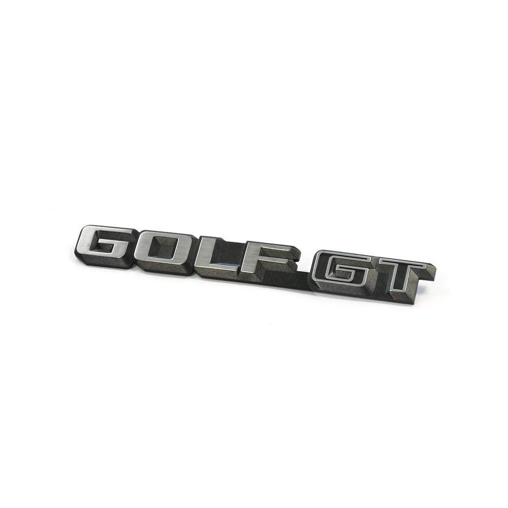 Volkswagen 191853687HGX2 Schriftzug Emblem Heckklappe Logo Schwarz Silber von Volkswagen