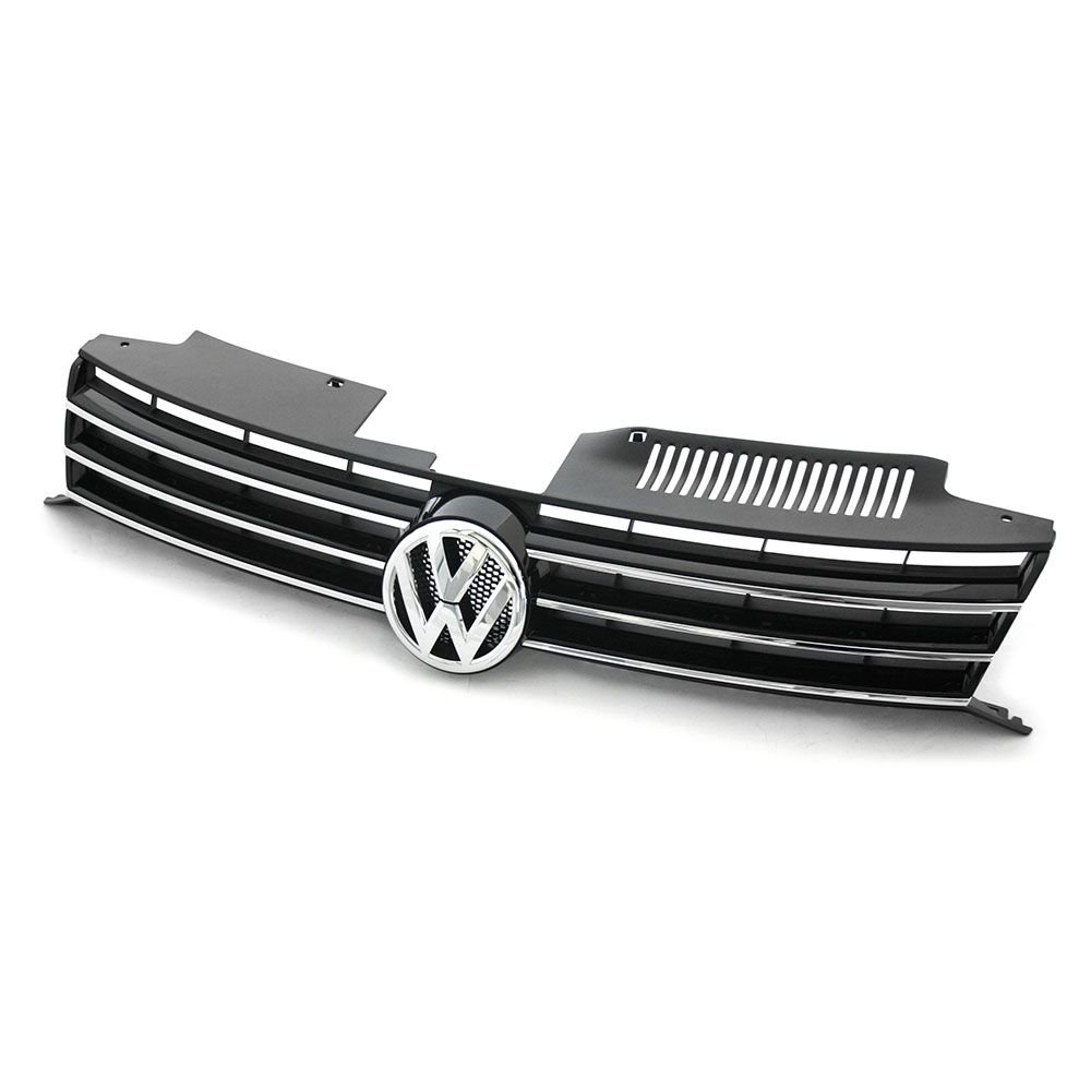 Volkswagen 1Q0853651AKFXC Kühlergrill Frontgrill Miami Grill Chrom, Modelljahr 2011-2016 von Volkswagen