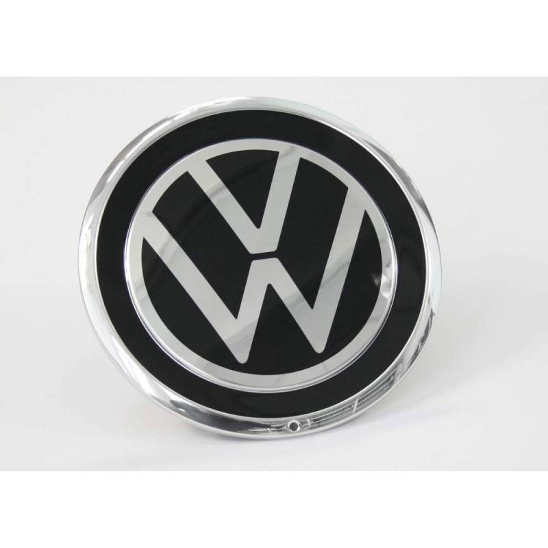 Volkswagen 1S0601149JFOD Radzierkappe (1 Stück) Radkappe Nabenkappe Felgendeckel schwarz/chrom von Volkswagen