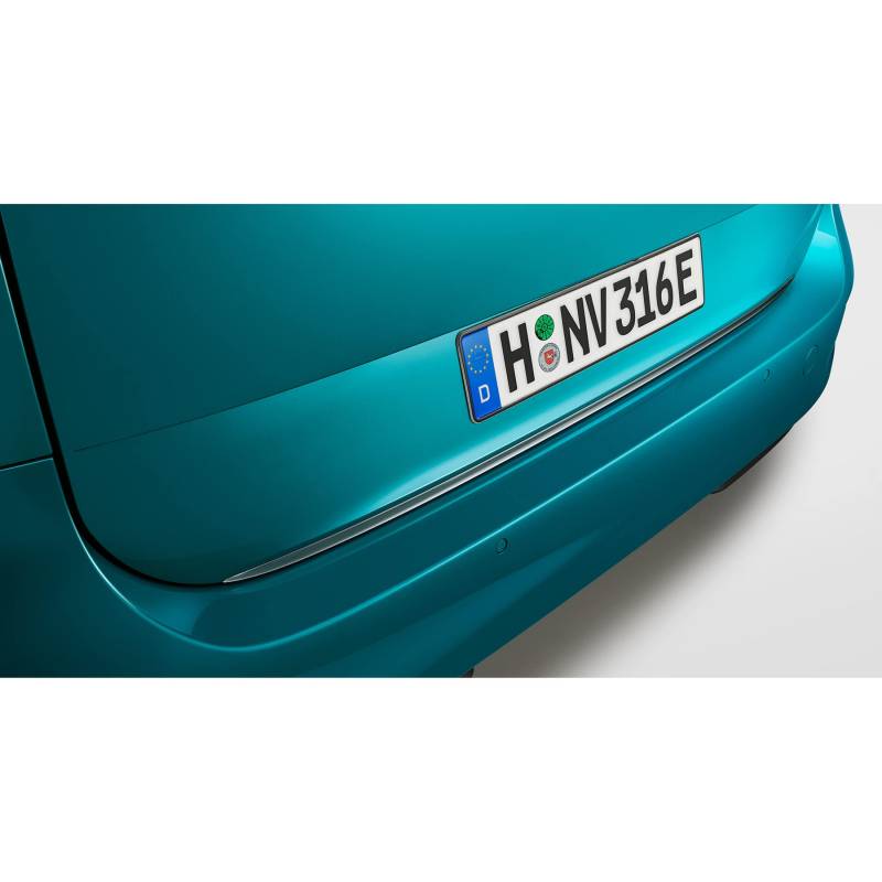 Volkswagen 1T3071360 Schutzleiste Heckklappe Zierleiste Kantenschutz Türkantenschoner, silber, nur für Heckklappe mit Fensterausschnitt (PR-Code 3RC) von Volkswagen