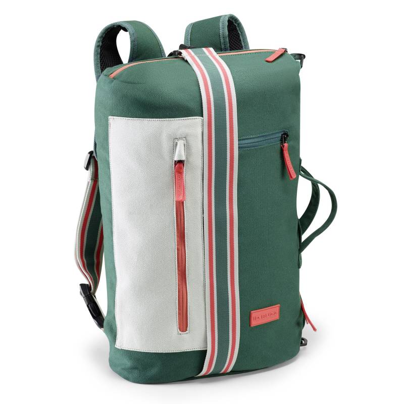 Volkswagen 1T3087329 Rucksack ID.Buzz Design Tasche 2-in-1 Backpack Tragetasche, grün/grau von Volkswagen