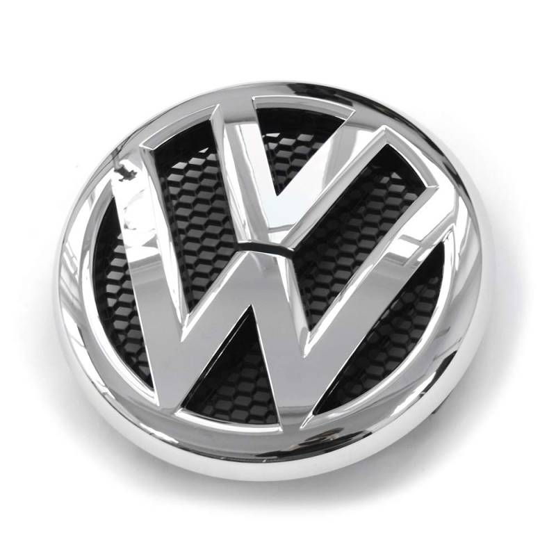 Volkswagen 2H0853601AULM Emblem Kühlergrill Logo chrom schwarz von Volkswagen