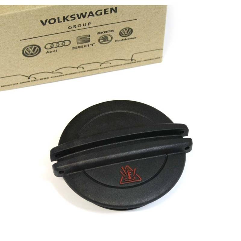 Volkswagen 2Q0121321A Verschlussdeckel für Ausgleichsbehälter Deckel schwarz Kühlmittel von Volkswagen