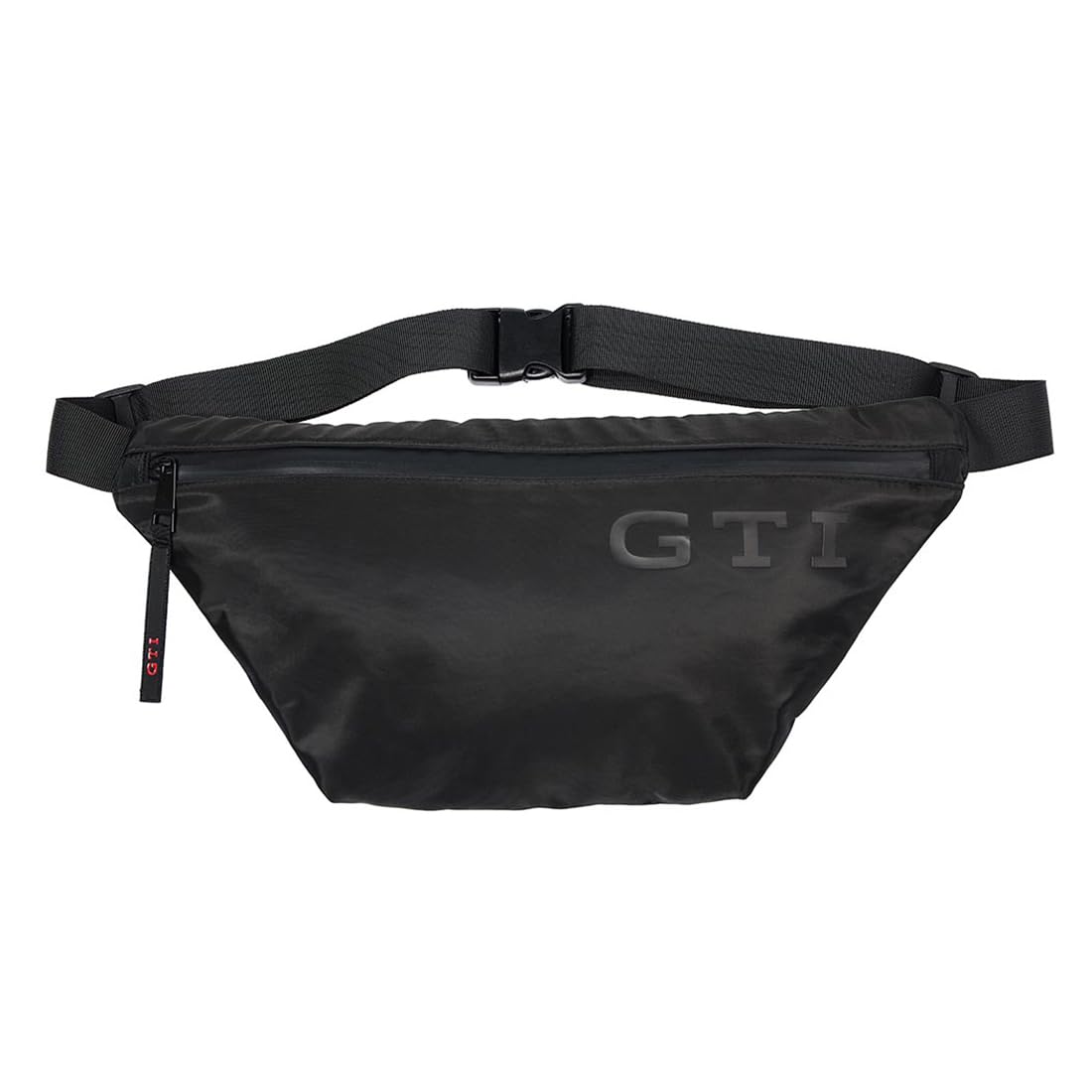 Volkswagen 3A5087314 Hüfttasche Tasche Gürteltasche Bauchtasche Waistbag, schwarz, mit GTI Schriftzug von Volkswagen