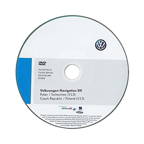 Volkswagen 3B0051884KT CD-ROM für Navigationssystem Polen/Tschechien DX (V13) von Volkswagen