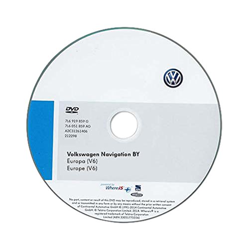 Volkswagen 3D0051859G DVD-ROM für Navigationssystem by Europa (V6) von Volkswagen