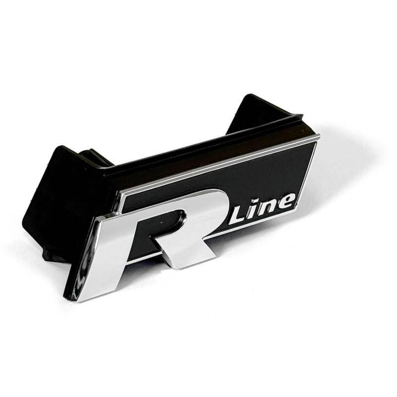 Volkswagen 3G8853948041 Plakette Clip R-Line Schriftzug Logo Kühlergrill Emblem, bis Produktion 20.07.2020 von Volkswagen