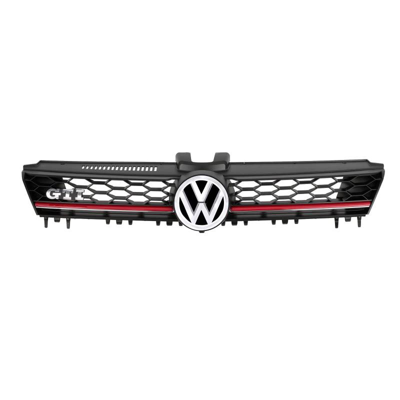 Volkswagen 5G0853651AJBTU Kühlergrill GTI Original VW Golf 7 (5G) Tuning Grill Wabengrill Tornadorot von Volkswagen