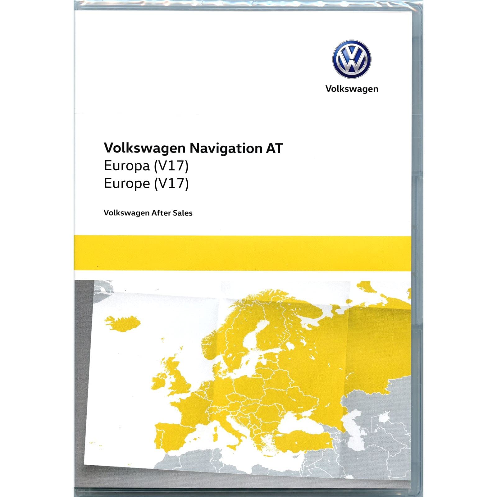 Volkswagen 5G0919866BD Kartendaten SD Karte Europa V17 Navi Update Navigationssystem Discover Media (nur System at, Generation 1, nur PR-Code 7RE) von Volkswagen
